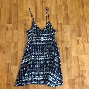 Blue patterned sun dress🦋🌊